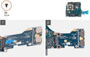 USB Board USB2.0 Port Daughterboard RY7G0 PXVKJ LS-K66EP LS-K663P for Dell G15 5510 5511 5515