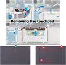 RGB Touchpad Sensor Board RGB Trackpad F3KGM YW4F7 for Dell Alienware X17 R1 X17 R2 2022