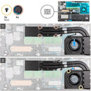 CPU Cooling Fan VK8HK 0VK8HK EG75070S1-C590-S9A for Dell Latitude 5521 Precision 3561