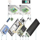 M.2 PCIe NVMe HDD Bracket Cover w/ SSD Board 9VX4T 09VX4T for Dell Optiplex 7090 Ultra