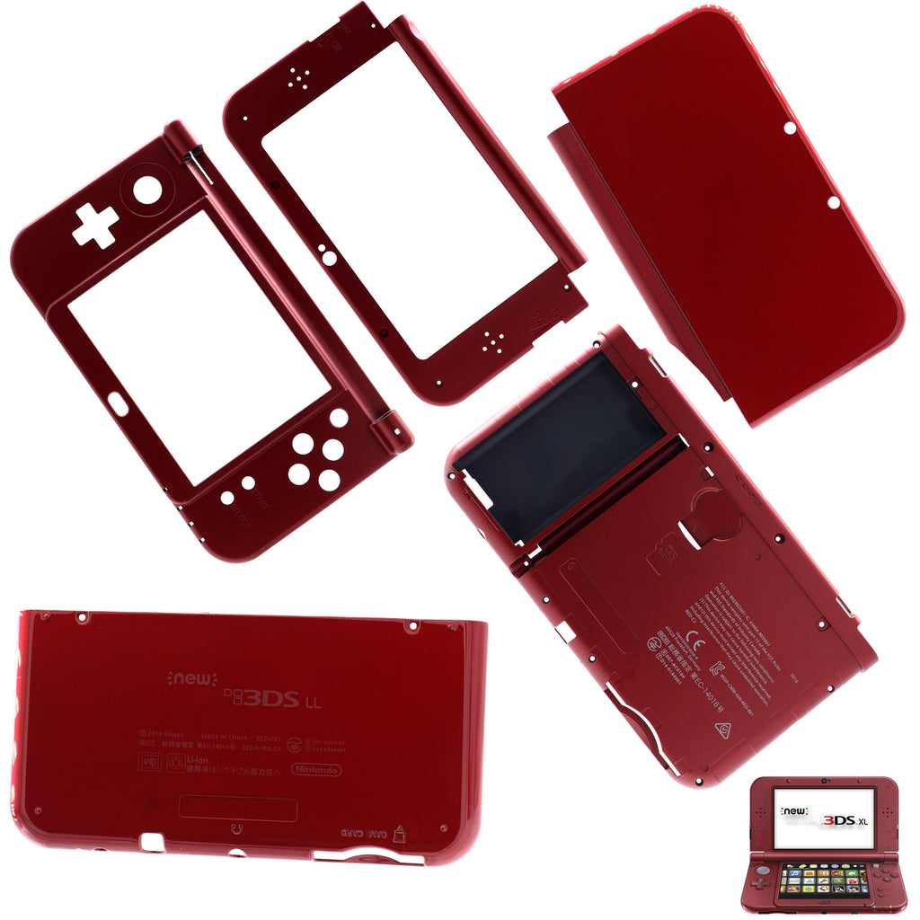 Full Housing Shell Cover kit replacement for Nintendo New 3DS XL / NEW ...