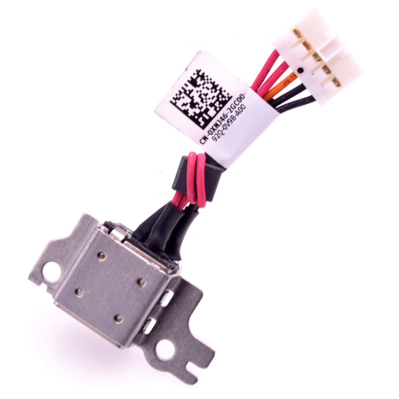 CAV00 DC Jack Power Cable Charging Port Harness XNJ46 DC30100ZR00 for Dell Latitude 3180 3189 Chromebook 3180 3181 3189