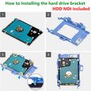 SATA Hard Drive Cable 0C38N CGH6X w/ HDD Caddy Carrier RNXJT for Dell Precision 3240 T3240 OptiPlex 7080 MFF