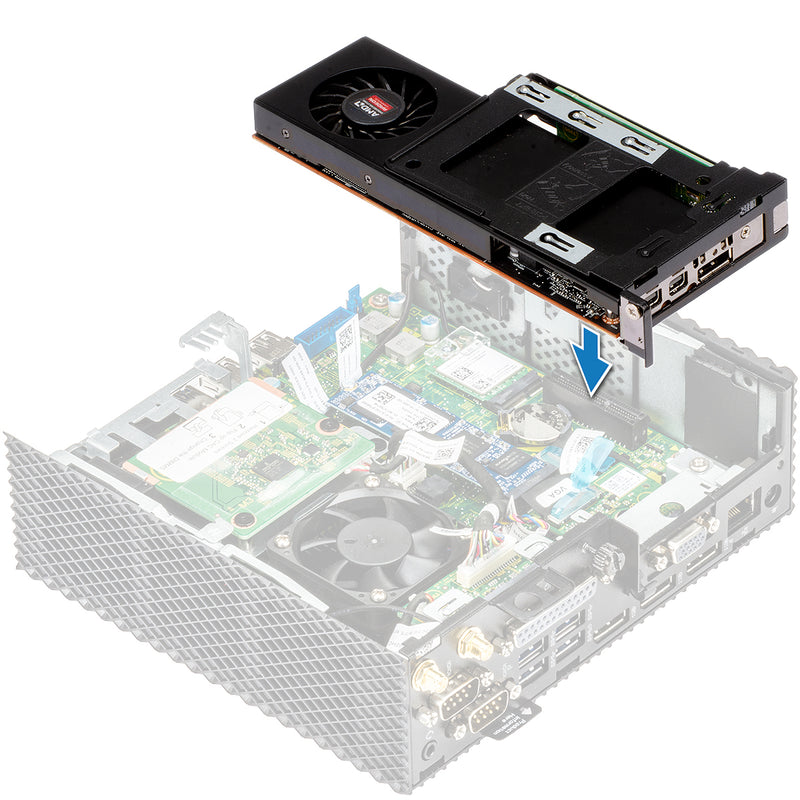 PCIe Module I/O Daughter Board FN9WT 0FN9WT w/ Bracket HT7FC 0HT7FC for ...