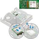 U.FL IPX4 to SMA WiFi Antenna Cable w/ Bracket Holder kit TV88M 9RJ7V for Dell SFF Optiplex 3060 3070 5060 5070 7060 7070 Precision 3430 3431