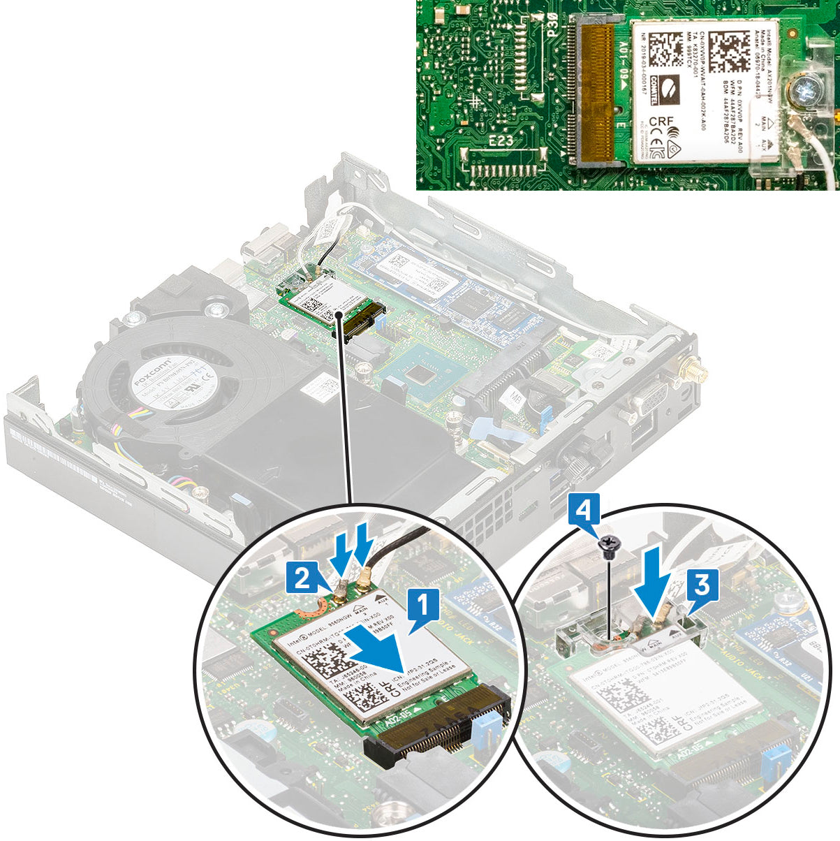 U.FL IPX4 to SMA WiFi Antenna Cable w/ Bracket Holder kit TV88M 9RJ7V