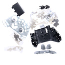 Translucent Full Shell kit w/ Full Buttons Replacement for Xbox One S Wireless Controller Arctic Camo Special Edition