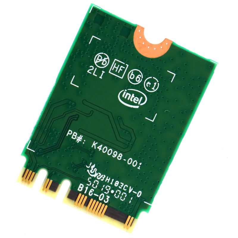 Intel AX200NGW 1650X 0TKNXX TKNXX 802.11ax 2.4Gbps Wi-Fi 6 M.2 NGFF Wireless WiFi Adapter for Dell Alienware 13 R2 R3 15 R2/R3/R4 17 R3/R4/R5 AX200