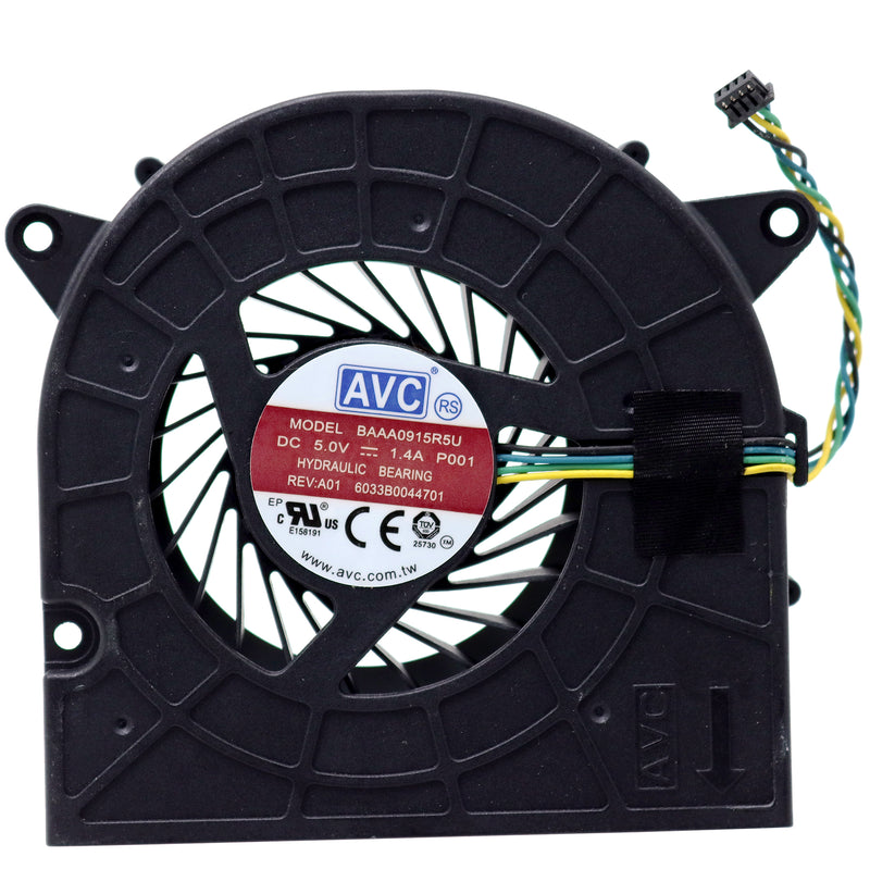 TXLIMINHONG New CPU Cooling Fan for Lenovo IdeaCentre AIO 300-22 300-22ISU 300-23ISU 300-23ACL 510-22ASR All in ONE 00PC723 S400z S500z AO 910-27ISH 01MN930 DC28000N9W0 BAAA0915R5UP001 DC5V 1.4A TXLIMINHONG New CPU Cooling Fan for Lenovo IdeaCentre AIO 300-22 300-22ISU 300-23ISU 300-23ACL 510-22ASR All in ONE 00PC723 S400z S500z AO 910-27ISH 01MN930 DC28000N9W0 BAAA0915R5UP001 DC5V 1.4A