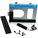 SATA Hard Drive Cable PCYYV 0PCYYV w/ 2.5" HDD Caddy Bracket 68WXJ 068WXJ for Dell Alienware M15 2018