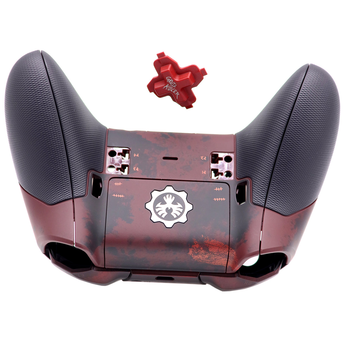 gears of war xbox elite controller Full Shell kit Housing Case w/ LB RB Bumper/Grips/Battery Cover/D-Pad