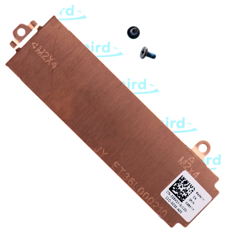 Slot 2/Slot 1 M.2 2280 SSD Heatsink Cover Thermal Bracket 026X1Y 26X1Y for Dell G15 5510 5511 5515 Alienware M15 R5 Gaming Laptop