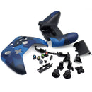 Full Housing Shell set w/ Trigger Buttons Thumbsticks Replacement for Xbox One Controller 1708 Midnight Forces II Edition