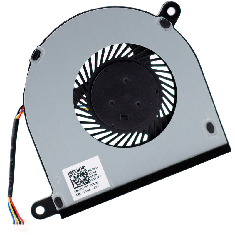 CPU Cooling Fan Cooler 031TPT 31TPT for Dell Inspiron 13 5368 5378 5379 7368 7378 7379 5568 7569 7579