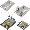 SATA Hard Drive Cable XDYGX 0XDYGX w/ HDD Carrier 3FDY3 03FDY3 for Dell XPS 15 9550 9560 9570 Precision 5510 5520 5530